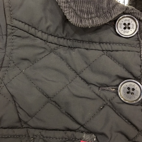 Baby Gap Quilted Barn Coat Size 0-6 Months - Picture 6 of 8